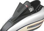 Mustang Tank Bib with Pouch For Harley Davidson XL 1200 C 2004-2020 - Black Silver
