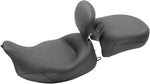 Mustang Vintage Super Solo Vinyl Seat with Removable Driver Backrest For Harley Davidson FLHR 1584 2008 - Black