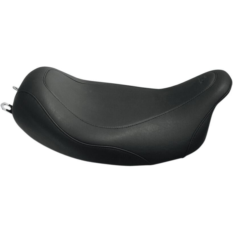 Mustang Wide Tripper Solo Seat For Harley Davidson FLHR 1584 2008 - Black