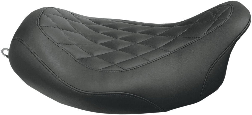 Mustang Wide Tripper Solo Seat For Harley Davidson FLHR 1584 2008 - Black