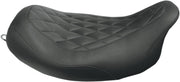 Mustang Wide Tripper Solo Seat For Harley Davidson FLHR 1584 2008 - Black