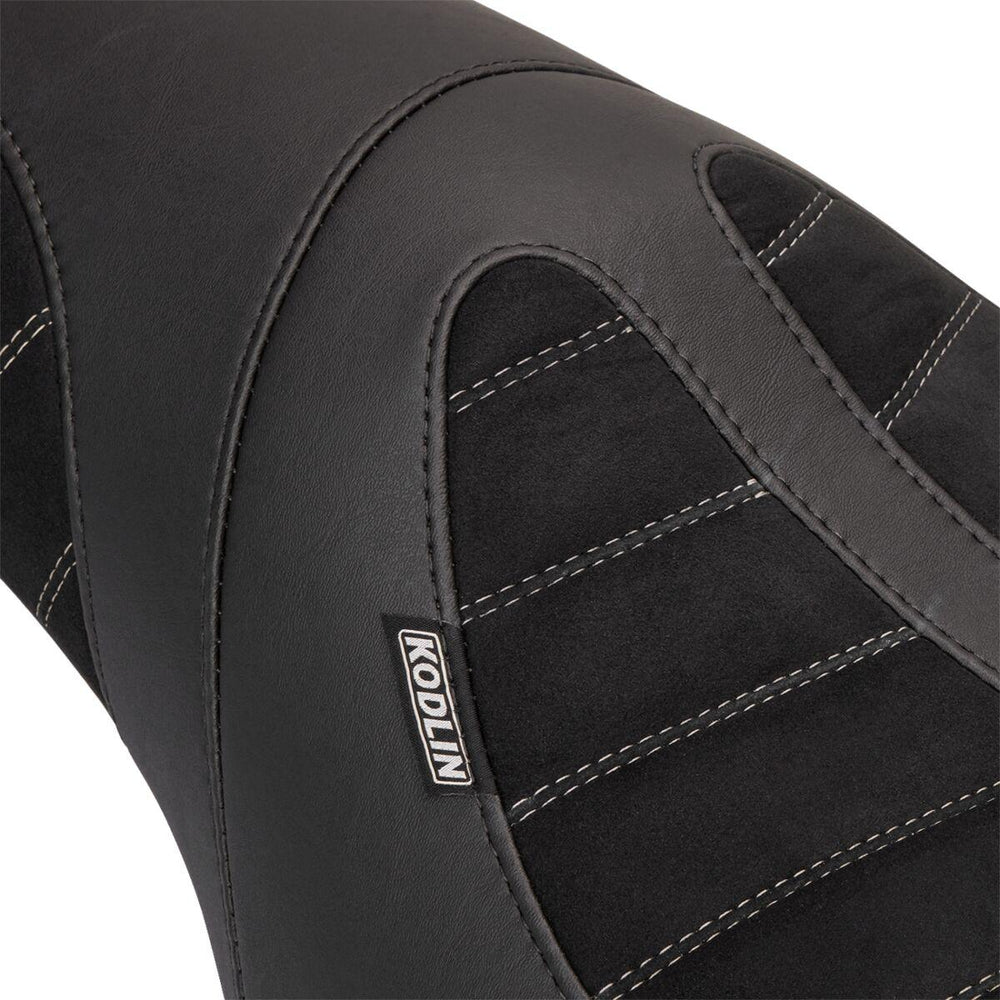 Mustang Kodlin Signature Series One Piece Seat For Harley Davidson FLHR 1584 2008 - Black
