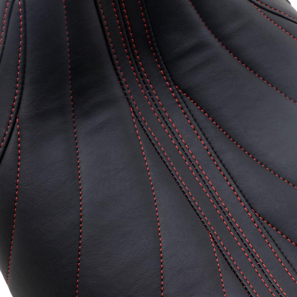 Mustang Revere Journey Solo Seat For Harley Davidson FLH 1868 2021 - Black Red