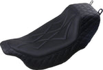 Mustang Revere Journey Solo Seat For Harley Davidson FLH 1868 2021 - Black