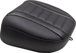 Mustang Deluxe Touring Passenger Carbon Fibre Seat For Harley Davidson FLHTK 1868 2023-2024 - Black