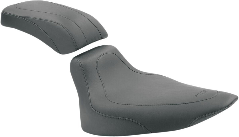 Mustang Tripper Synthetic Leather Solo Seat For Harley Davidson FLST 1450 Heritage Softail 2006 (US Models) - Black