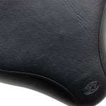 Mustang Wide Vintage Concho Solo Seat For Harley Davidson FLST 1340 1987-1990 - Black