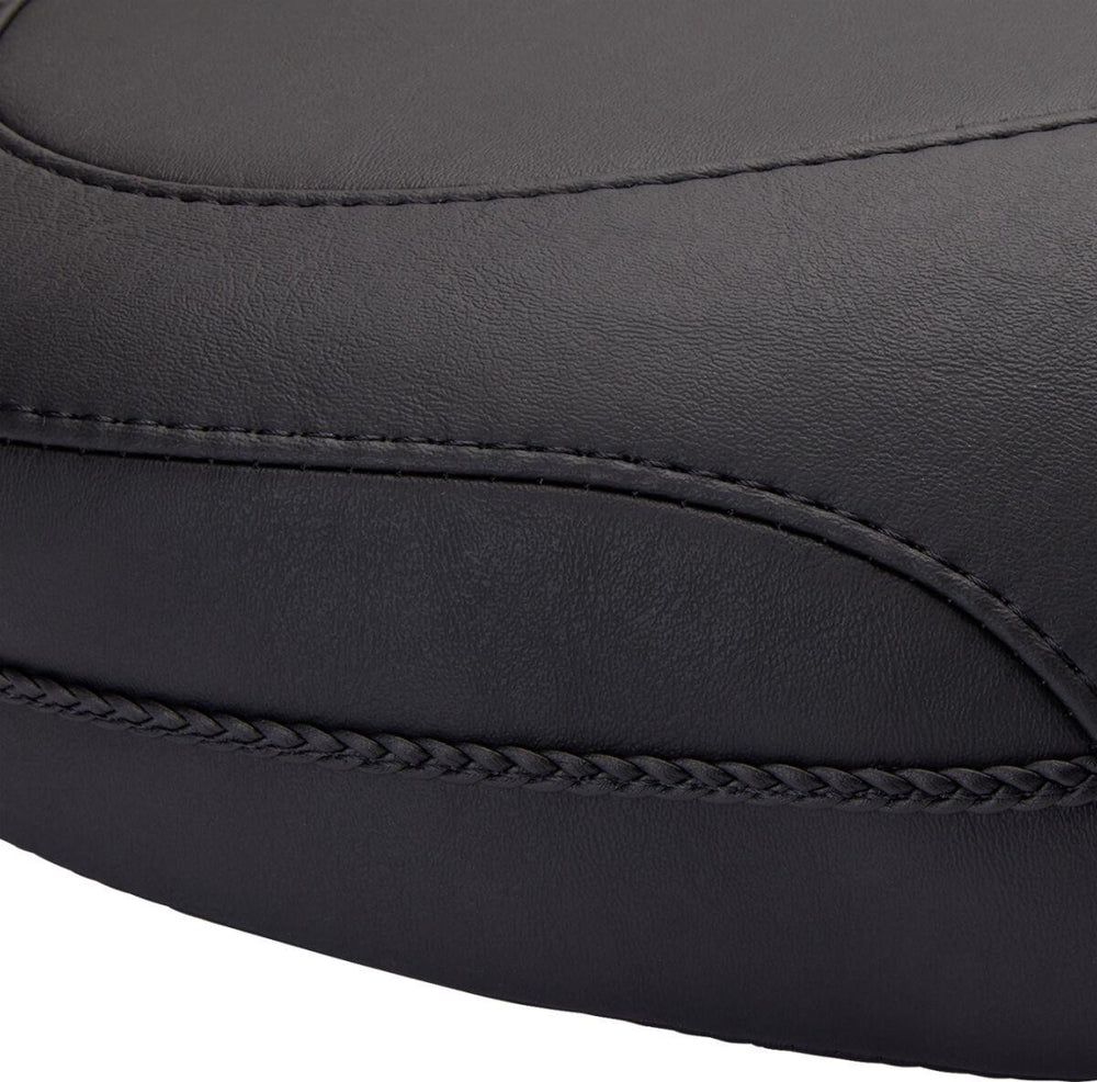 Mustang Wide Rear Seat For Harley Davidson FLS 1690 2012-2016 - Black