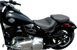 Mustang Wide Rear Seat For Harley Davidson FLS 1690 2012-2016 - Black