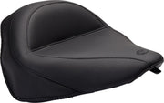 Mustang Wide Vintage Solo Seat For Harley Davidson FLS 1690 2012-2016 - Black