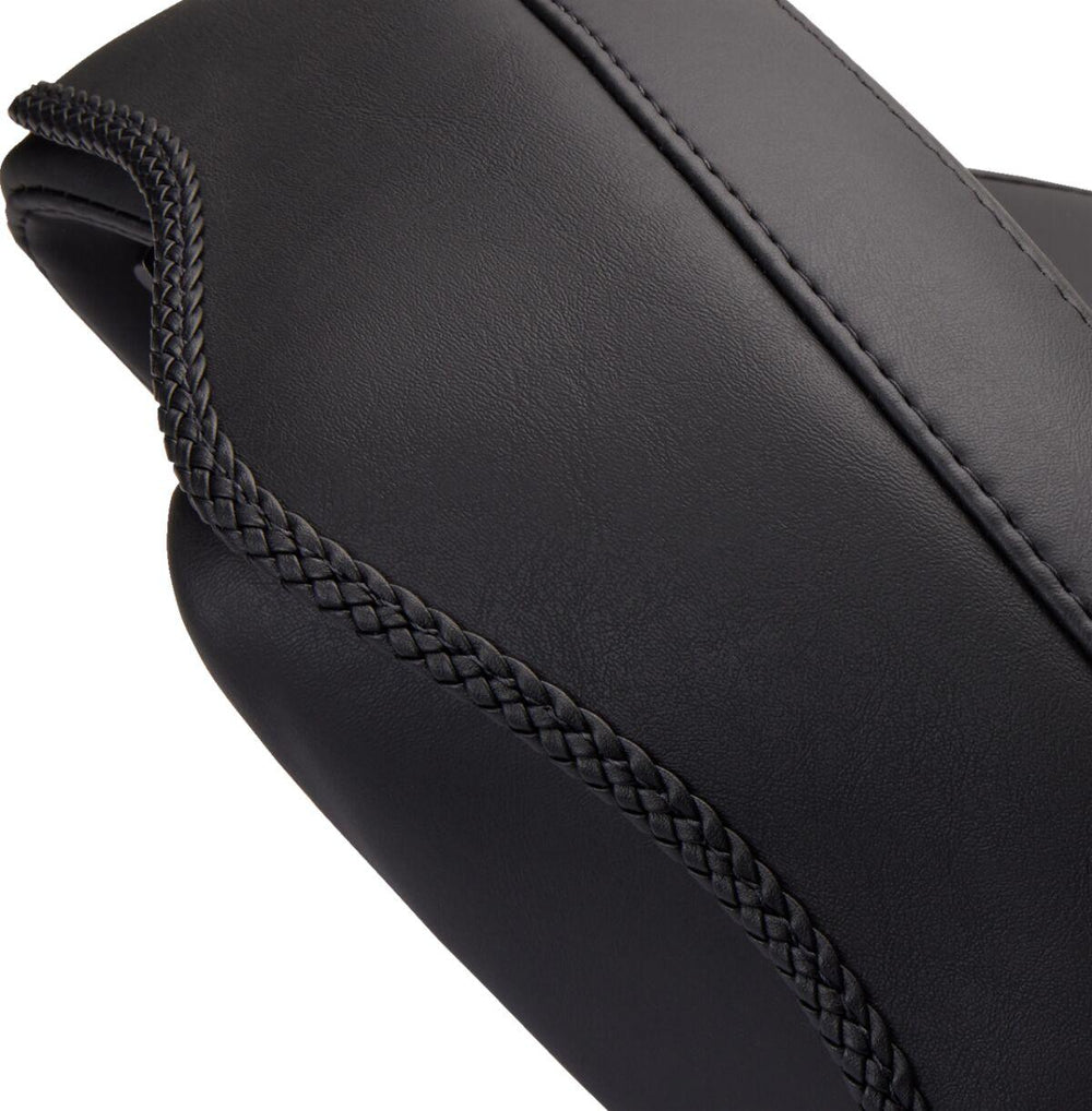 Mustang Wide Vintage Solo Seat For Harley Davidson FLS 1690 2012-2016 - Black