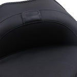 Mustang Wide Solo Seat with Removable Backrest For Harley Davidson FLS 1690 2012-2016 - Black