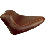 Mustang Wide Tripper Solo Seat For Harley Davidson FLS 1690 2012-2016 - Brown