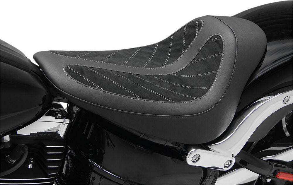 Mustang Kodlin Signature Series Solo Seat For Harley Davidson FXSB 1690 2013 - Black