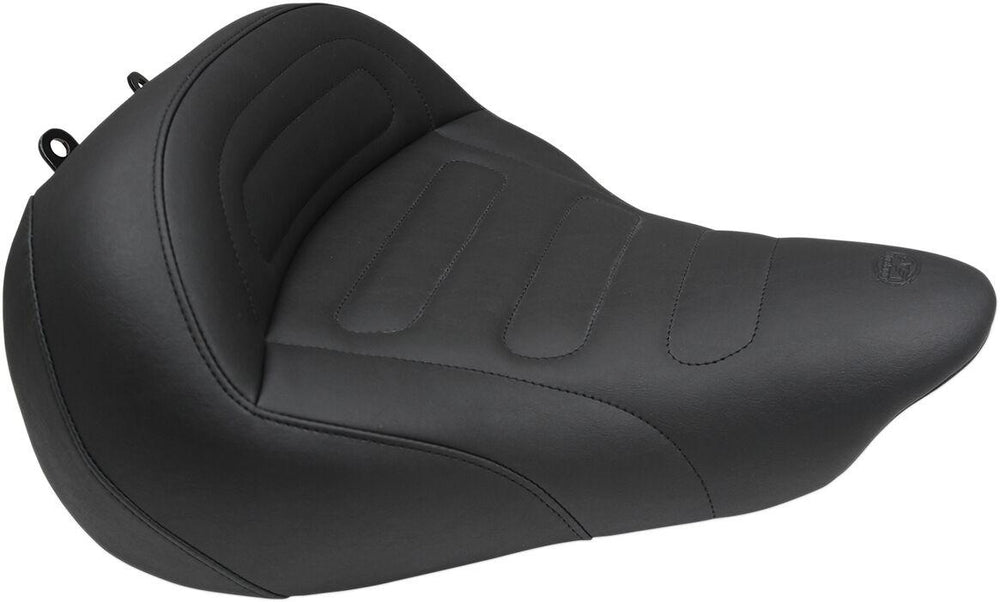 Mustang Solo Touring Breakout Seat For Harley Davidson FXSB 1690 2013 - Black