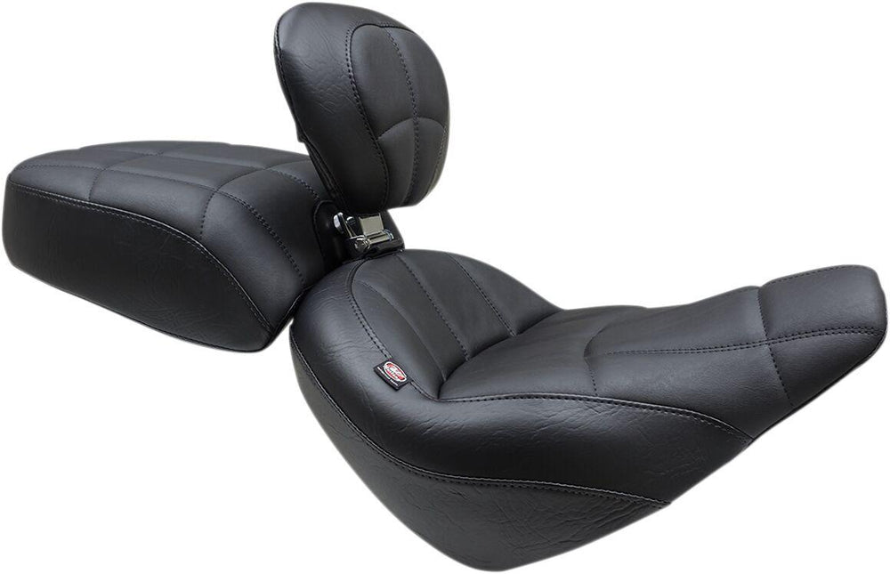 Mustang Touring Seat For Harley Davidson FXBB 1750 2018-2020 - Black