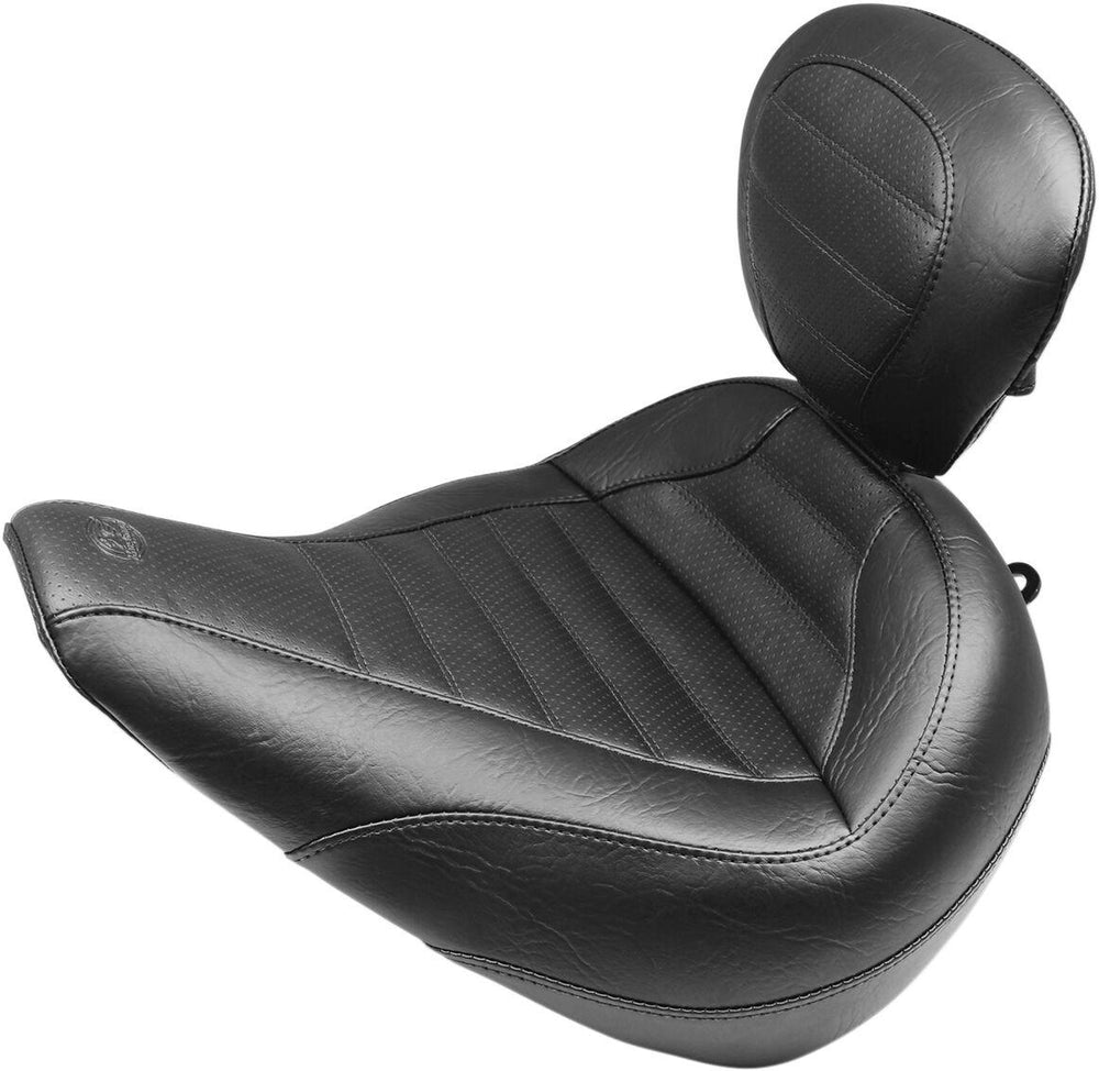 Mustang Touring Seat For Harley Davidson FXBR 1750 2018-2020 - Black