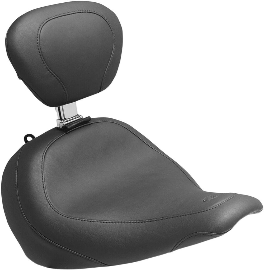 Mustang Wide Tripper Seat For Harley Davidson FLFB 1750 2018-2020 - Black
