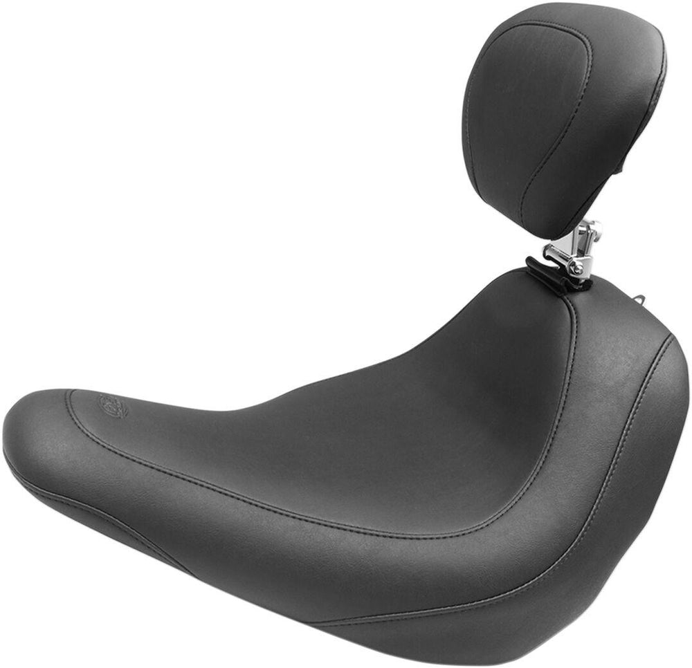 Mustang Wide Tripper Seat For Harley Davidson FLSB 1750 2018-2021 - Black