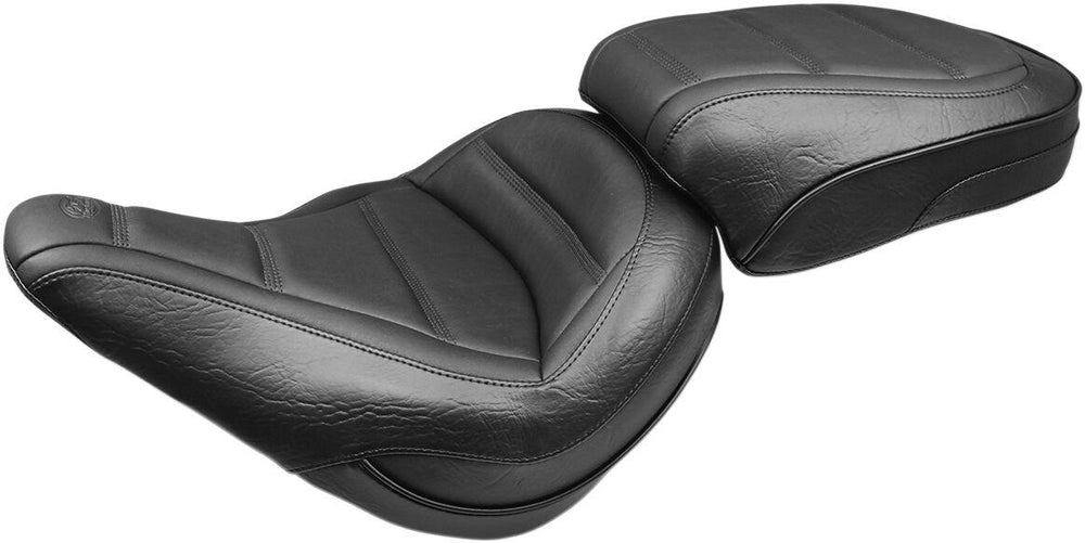 Mustang Touring Seat For Harley Davidson FLSL 1750 2018-2021 - Black