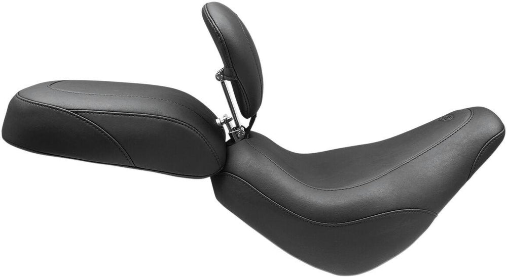 Mustang Wide Tripper Rear Seat For Harley Davidson FXBB 1750 2018-2020 - Black