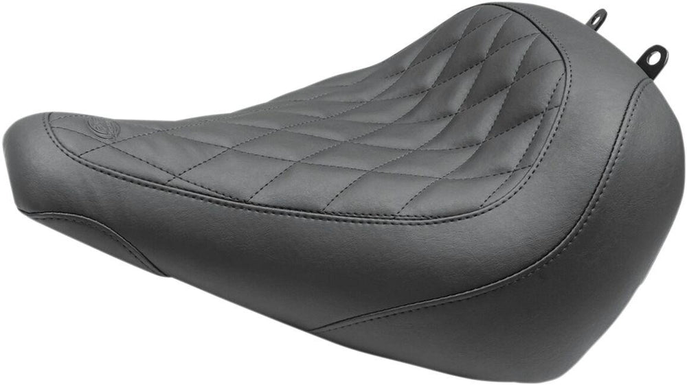 Mustang Wide Tripper Seat For Harley Davidson FLFB 1750 2018-2020 - Black
