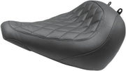Mustang Wide Tripper Seat For Harley Davidson FLFB 1750 2018-2020 - Black