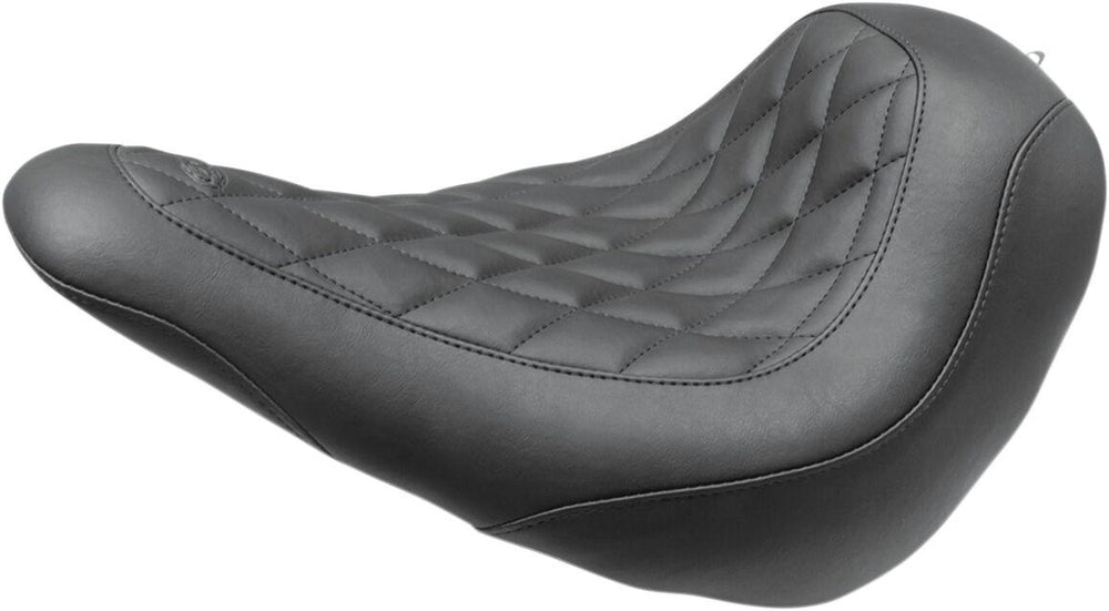 Mustang Wide Tripper Seat For Harley Davidson FLSB 1750 2018-2021 - Black