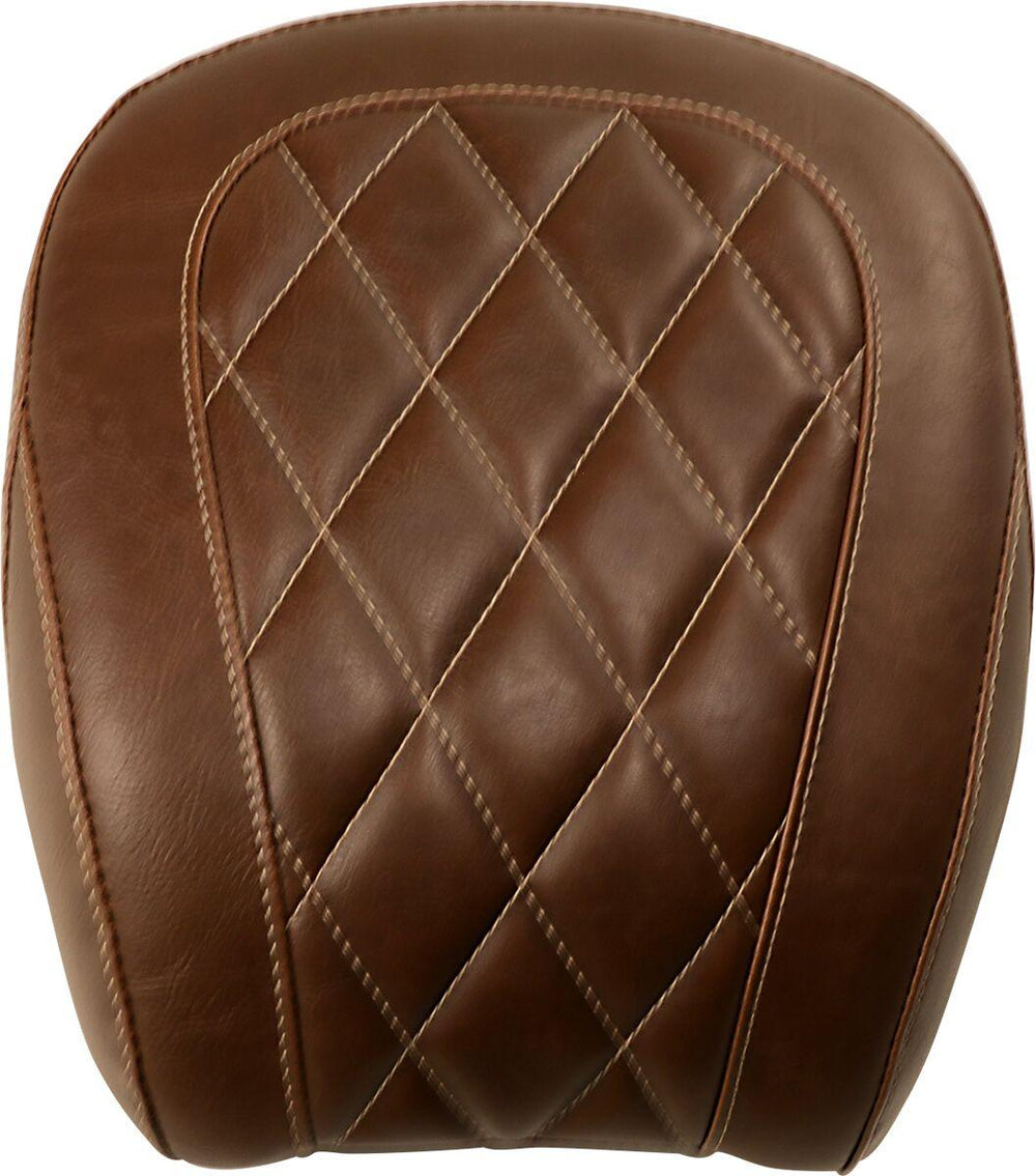 Mustang Wide Tripper Rear Seat For Harley Davidson FLDE 1750 2018-2020 - Brown