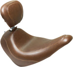 Mustang Wide Tripper Seat For Harley Davidson FLSB 1750 2018-2021 - Brown