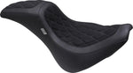 Mustang Kodlin Signature Series Fastback Seat For Harley Davidson FXBB 1750 2018-2020 - Black Grey