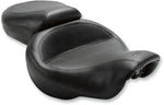 Mustang Vintage Style Seat For Harley Davidson FLD 1690 2014-2016 - Black
