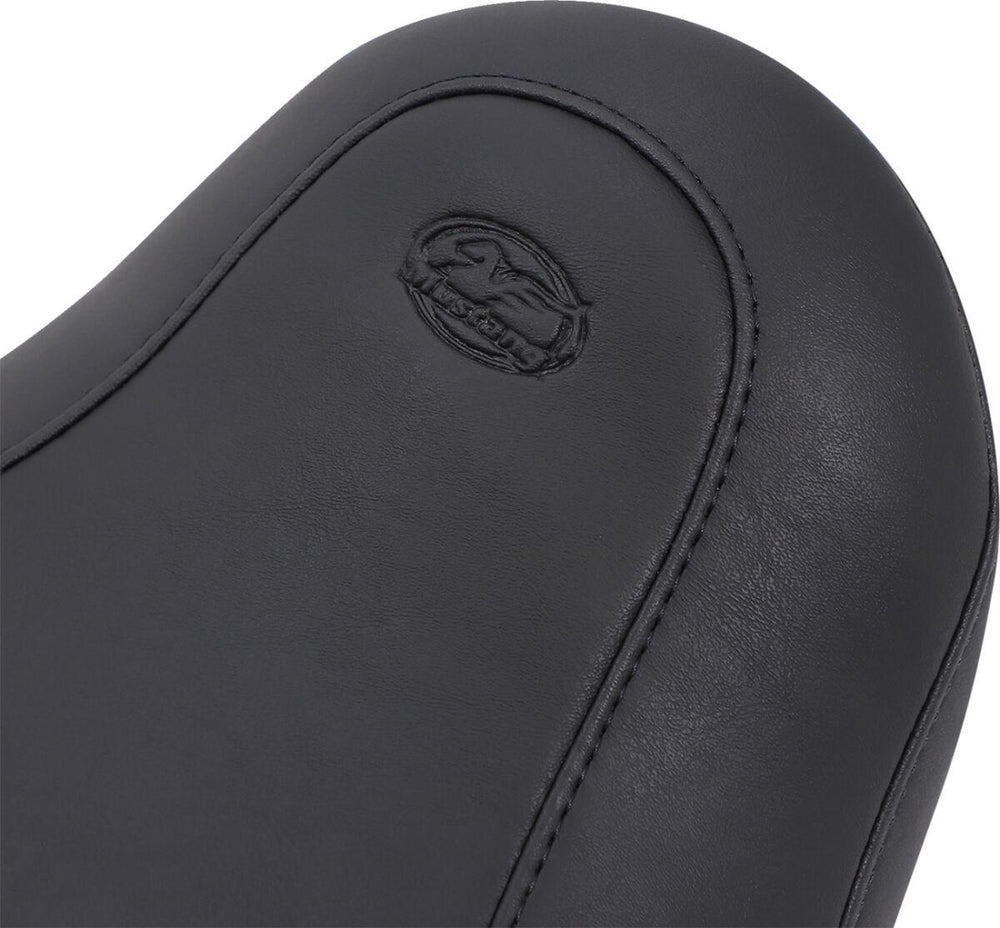 Mustang Wide Tripper Solo Seat For Harley Davidson FLD 1690 2014-2016 - Black