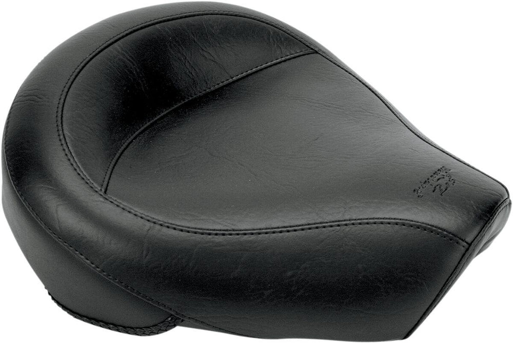 Mustang Wide Vintage Solo Seat For Harley Davidson XL 1200 R 2004 - Black