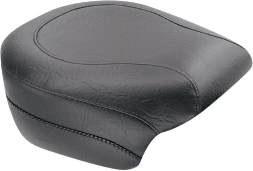 Mustang Wide Rear Seat For Harley Davidson XL 1200 C 2004-2019 - Black