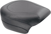 Mustang Wide Rear Seat For Harley Davidson XL 1200 C 2004-2019 - Black