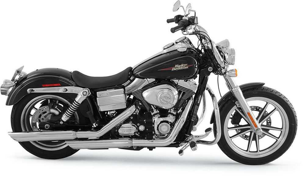 Mustang Runaround Solo Seat For Harley Davidson FLD 1690 2012-2013 - Black