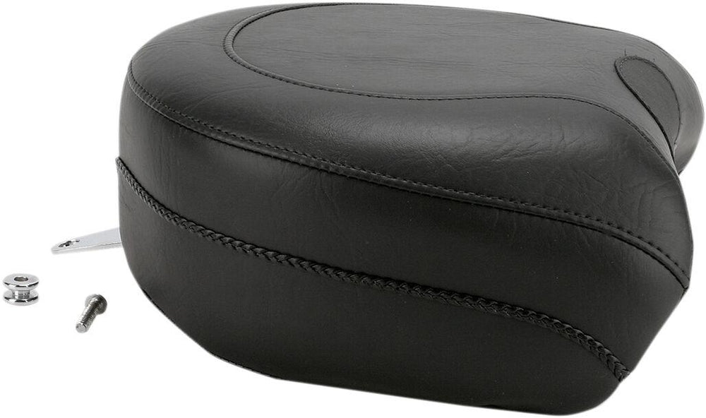 Mustang Wide Rear Seat For Harley Davidson XL 1200 C 2004-2020 - Black