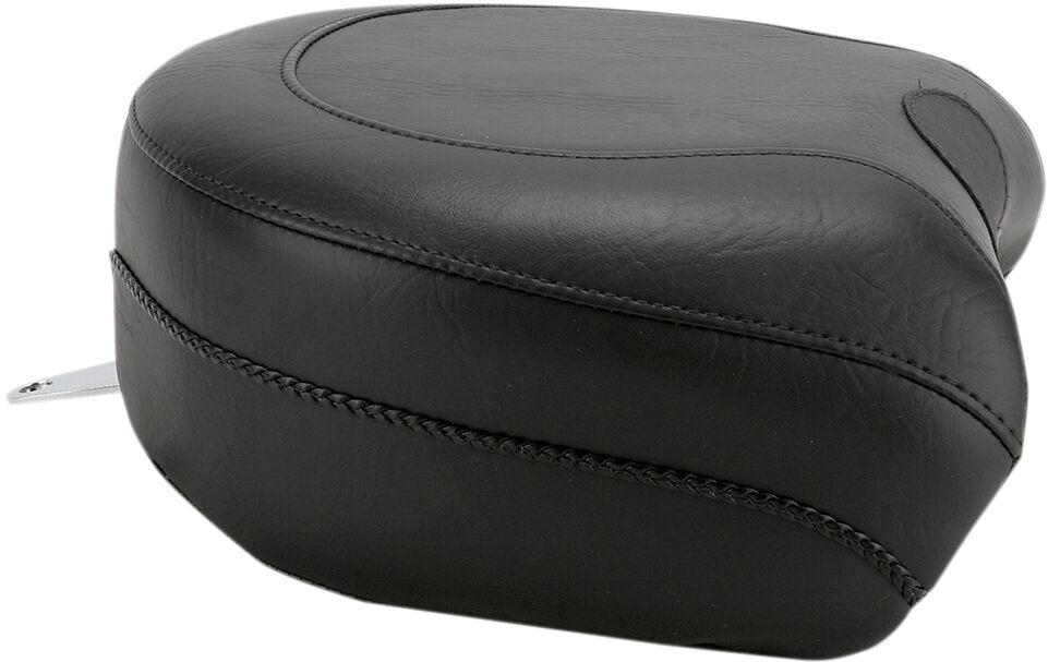 Mustang Wide Rear Seat For Harley Davidson XL 1200 C 2004-2020 - Black