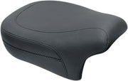 Mustang Wide Passenger Rear Seat For Harley Davidson FLHT 1340 1997-1998 - Black