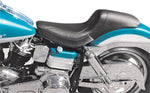 Mustang Fastback Seat For Harley Davidson FL 1200 1958-1977 Stitched - Black