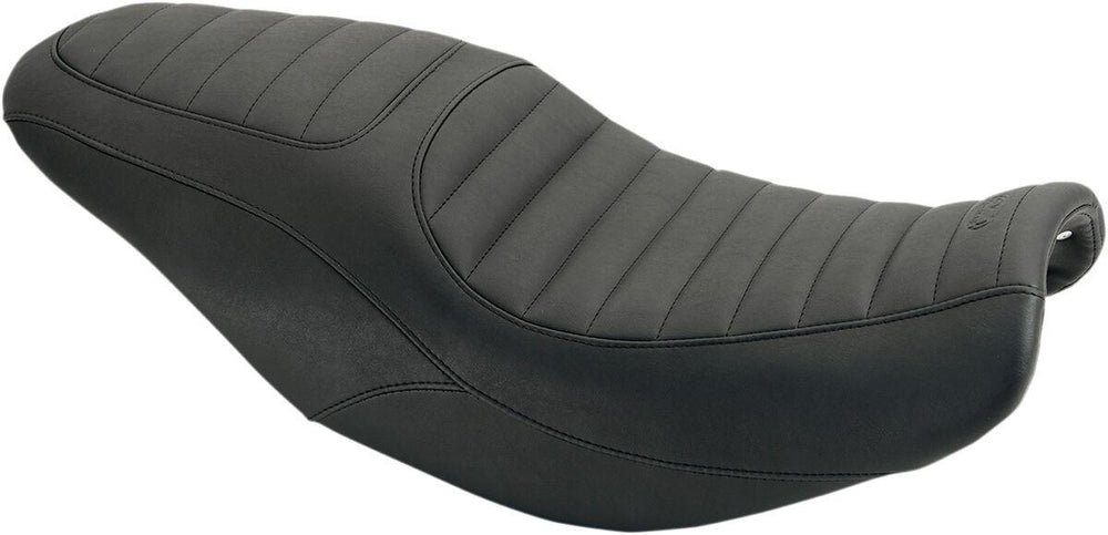 Mustang Retro One Piece 2 Up Seat For Ducati Scrambler 400 2016-2020 - Black