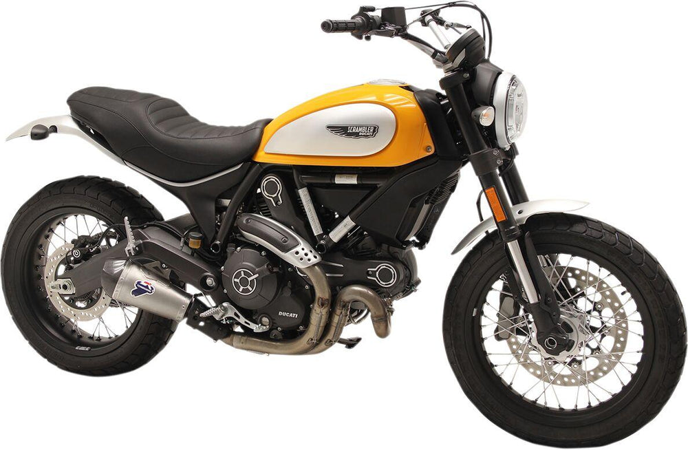 Mustang Retro One Piece 2 Up Seat For Ducati Scrambler 400 2016-2020 - Black
