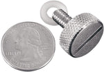 Mustang Quarter Turn Seat Thumb Screw Kit For Harley Davidson F 1200 1946-1952 - Chrome