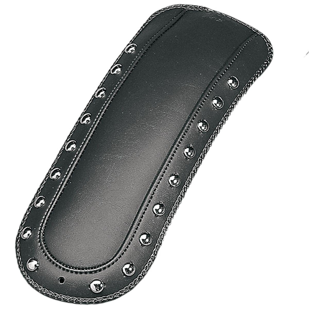 Mustang Fender Bib for Solo Seat For Harley Davidson FLH 1200 1970-1980 - Black Chrome