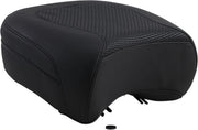 Mustang Textured Police Air Ride Seat For Harley Davidson FLHR 1340 1997-1998 - Black