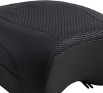 Mustang Textured Police Air Ride Seat For Harley Davidson FLHR 1340 1997-1998 - Black