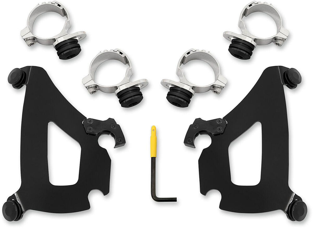 Memphis Shades Bullet Fairing Mount Kit For Indian Scout 60 ABS 2016-2024 - Black