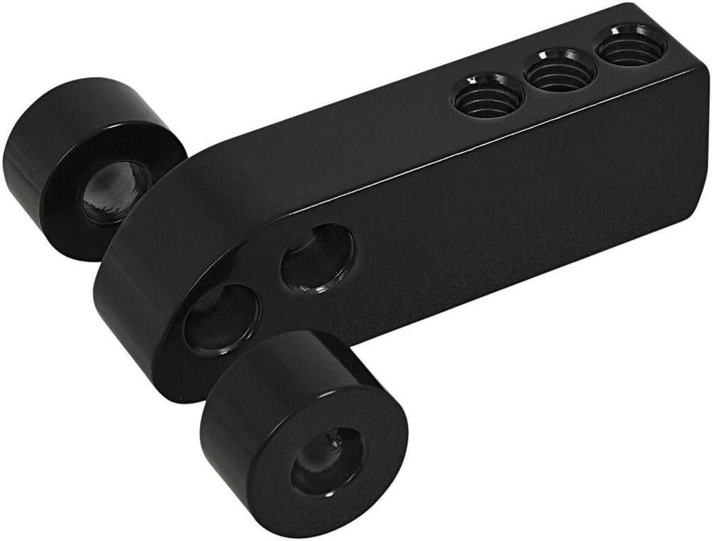Memphis Shades Headlight Mount Extension Hardware For Harley Davidson FXDWG 1584 2007-2011 Black