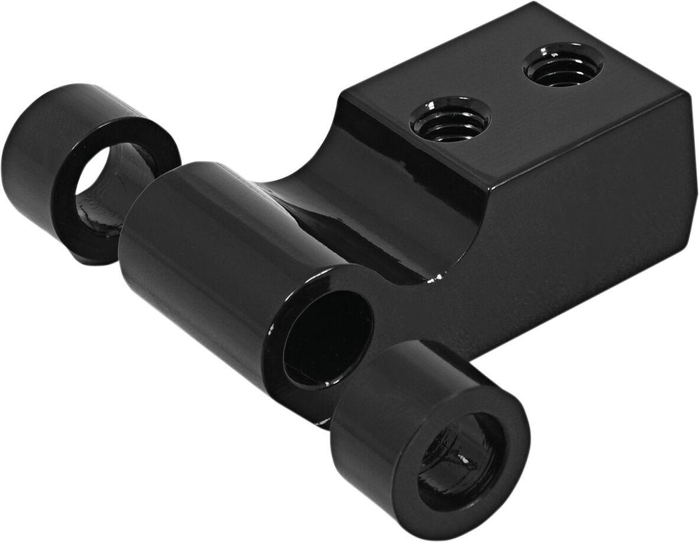 Memphis Shades Short Headlight Mount Extension Hardware For Harley Davidson FXBB 1750 2018-2020 Black